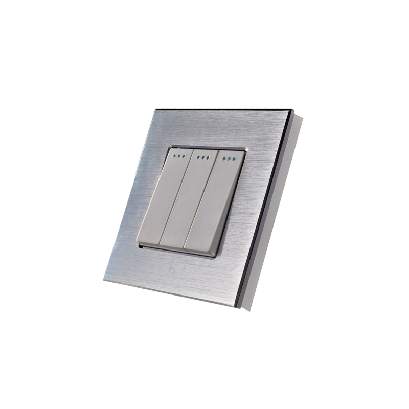 Push Button Switch 3 gang