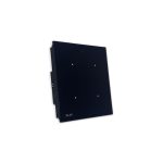4 Gang Touch Switch Black/White Glass