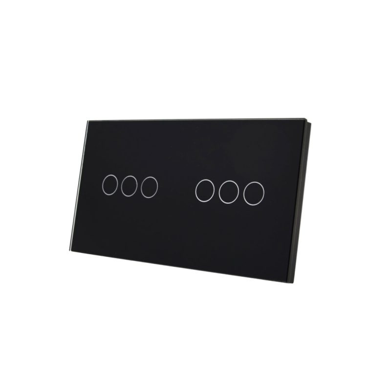 Touch glass double frame