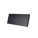 zeller Touch glass triple frame